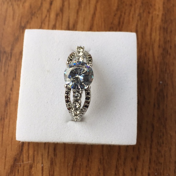 Handmade Jewelry - Stamped925(sterlingsilver)1.5CARAT Cubic Zirconia